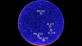 Blazars at Galactic North Pole, Seen in Fermi's First Year of Observations