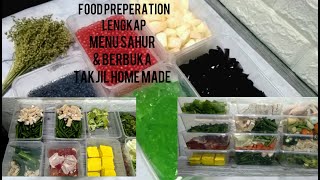 FOOD PREPARATION RAMADHAN LENGKAP MENU SAHUR DAN BERBUKA