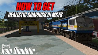 HOW TO GET REALISTIC GRAPHICS IN MSTS OPEN RAILS - LEARN HOW TO INSTALL RESHADE EASILY