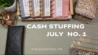 First Cash Stuffing July | $590 | Job loss and modified budget