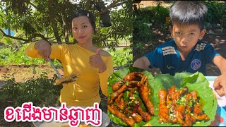 ខជើងមាន់ផ្អែមហិល