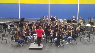 Band Performance at Warren High School