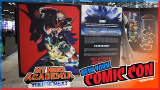 My Hero Academia Booth at New York Comic Con 2024