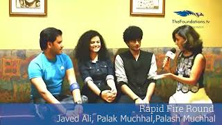 Javed Ali, Palak & Palash Muchhal Reveal Their Favorite Songs vs Popular Hits | Rapid Fire Round