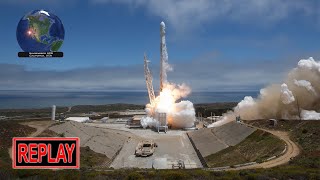 REPLAY: Falcon 9 launches 116 Transporter 11 satellites (16 Aug 2024)