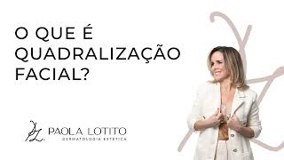 O que é quadralização facial?#shorts #dermatologiaestetica #dermatologista #quadralizaçãofacial