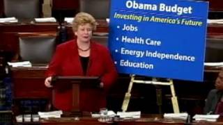 Senator Stabenow urges colleagues to adopt responsible Budget