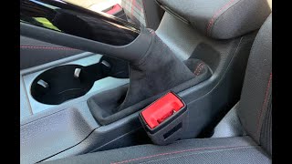 BFI e-brake alcantara boot MK7.5 GTI Install