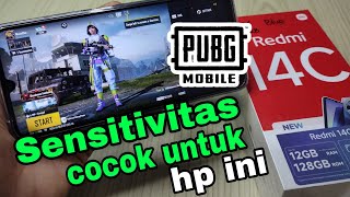 Sensitivitas PUBG hp redmi 14c yang Menurut saya Pas Banget