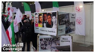 Anniversary of Iran's 2019 Bloody November Protests at Whitehall