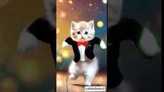 Dancing Cat Funny Dance 😹 #shorts #catlover #pet