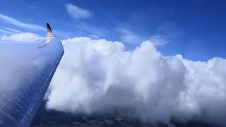 Cloud flying 11 July 2022 with dad