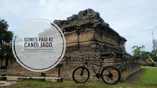 Gowes pagi ke candi jago, tumpang, malang