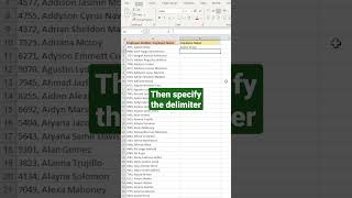 How to use TEXTAFTER in Excel #shorts