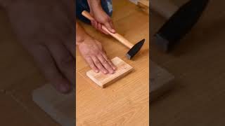 bricomacgyver astuce tikttok (ajuster parquet )