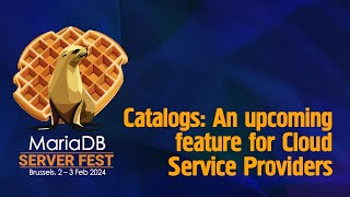 Catalogs: An upcoming feature for Cloud Service Providers