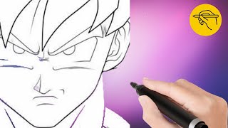 How to Draw Goku | Naruto Drawing