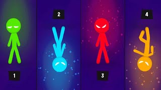 Stickman Party Funny Mini games 1 2 3 4 Player Games #stickmanparty #stickmangame