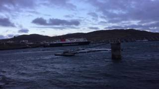 Breakwater in Castlebay, Barra