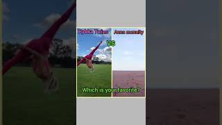 Rybka Twins V.S Anna Mcnulty | Tricks / Jumps in slomo