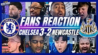 CHELSEA FANS REACTION TO CHELSEA 3-2 NEWCASTLE | PREMIER LEAGUE