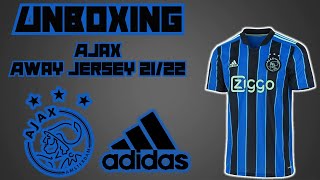 Football Jersey Unboxing: Ajax Amsterdam Adidas Away kit 21/22 Primegreen Review + Play Test!