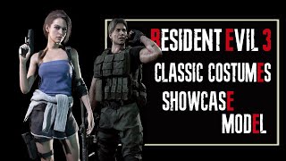 RESIDENT EVIL 3 | CLASSIC COSTUMES | SHOWCASE MODEL