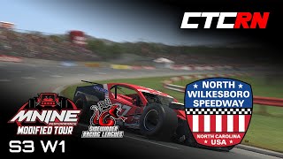 iRacing - SRL M9 Modified Tour at North Wilkesboro Speedway! (Season 3 Week 1)