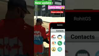 Cobra Bike cheat code🤑||Indian bike driving 3d new update bike code#cobrabike