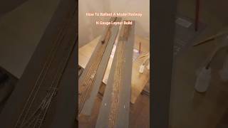 How To Ballast A Model Railway #shorts