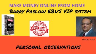 Barry Plaskow Ebay Underground Sales Ebus Ebay Platform- The missing Link To Ebay Success