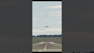 TWO F18S TAKE OFF WITH VOICE COMMS #f18 #dcs #shorts #milsim #gaming