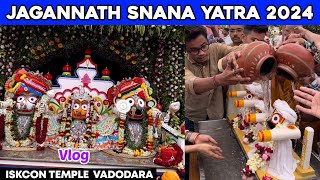 JAGANNATH SNANA YATRA 2024 | ISKCON TEMPLE | VADODARA