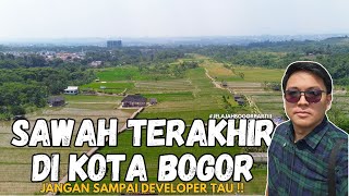 SAWAH TERAKHIR DI KOTA BOGOR 😮JANGAN SAMPAI DEVELOPER TAU❗️