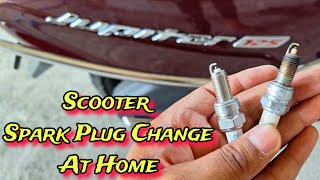 TVS Jupiter Spark Plug Change | How to Change Spark Plug