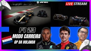 [LIVE PS5] F1 23 MODO CARREIRA (AMADOR COM JOYSTICK) HOLANDA #10