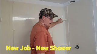 New Job - New Shower