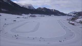 Ein traumhafter Wintersporttag am Weissensee