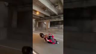 Stunt crash 💥 bike