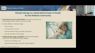 Identifying and Responding to Climate Change as an Emerging Pediatric Respiratory Health Issue