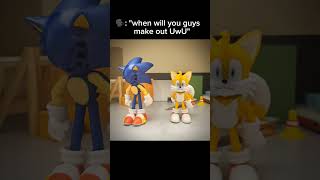 I just wanna be part of your skibidi 😻😻 #tails #sonic #memes