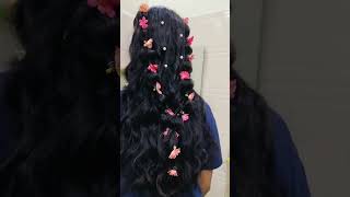 bubbles hairstyles #😍❤️#trendingshorts #youtubeshorts #video #❤️