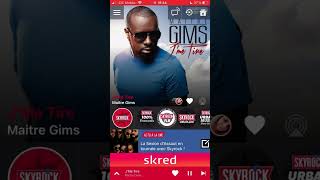 Maître Gims J’me tire radio edit Skyrock