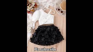 Cutest outfit 😍🤩#subscribe #partydressdesignforgirls #like #babyclothes