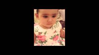 Cute video of Hoorain Taimoor