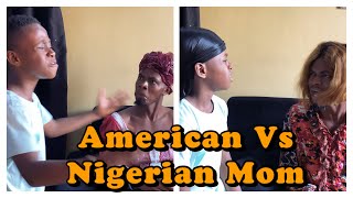 IAMDIKEH - AMERICAN VS NIGERIAN MOTHERS WHEN THEIR CHILD LOCKS THE DOOR ON THEM 😂