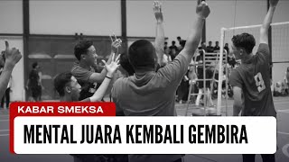 Mental Juara !! Tim Bola Voli Smeksa Datang Untuk Menang