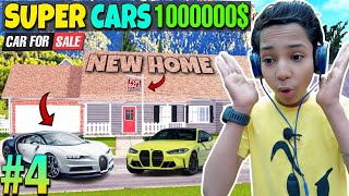 I BOUGHT A LOT OF SUPER CARS🚗AND A NEW🏡HOUSE/CAR FOR SALE SIMULATOR 2023 GAMEPLAY #4 /CAR FOR SALE