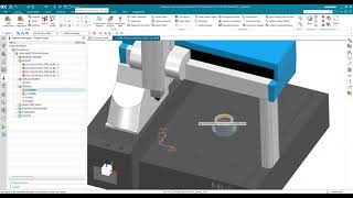 NX CAM 2312 CMM & Groove Path optimization   Inner Cylinder