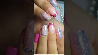 beautiful nail art 😍😍#glambeautybymoumita #viral #youtubeshorts #love #shorts #subscribe  pls ❤️